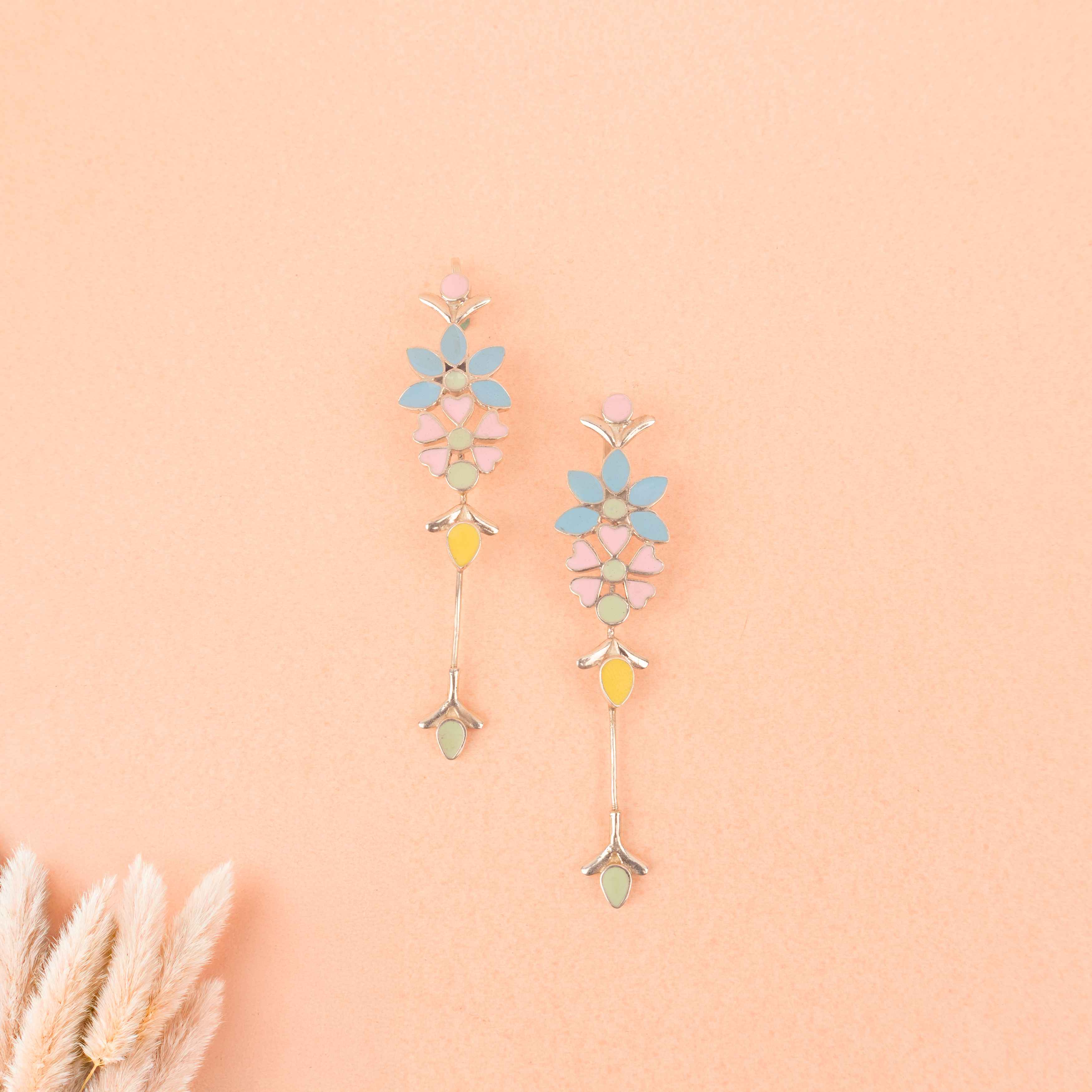 Mizoya Blossom Trail Enamel Earcuff