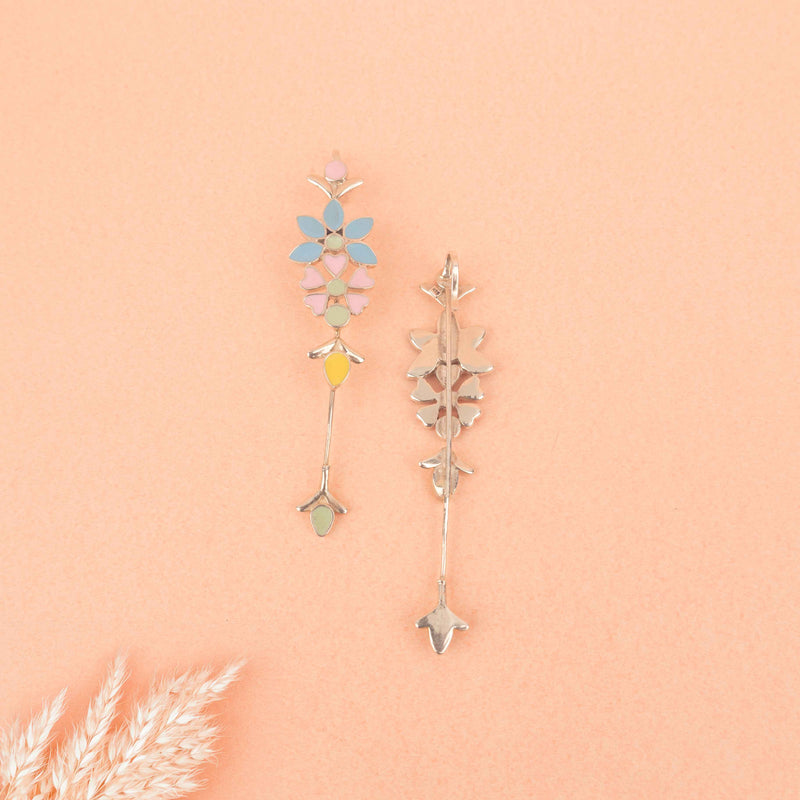 Mizoya Blossom Trail Enamel Earcuff
