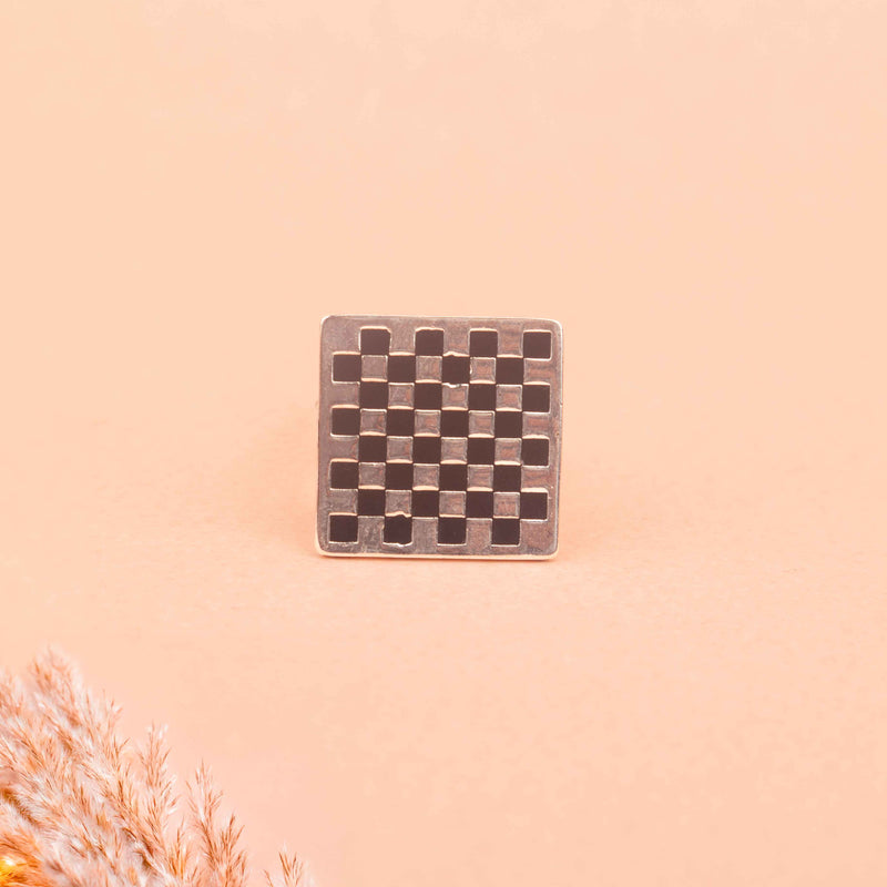 Mizoya Classic Chessboard Ring