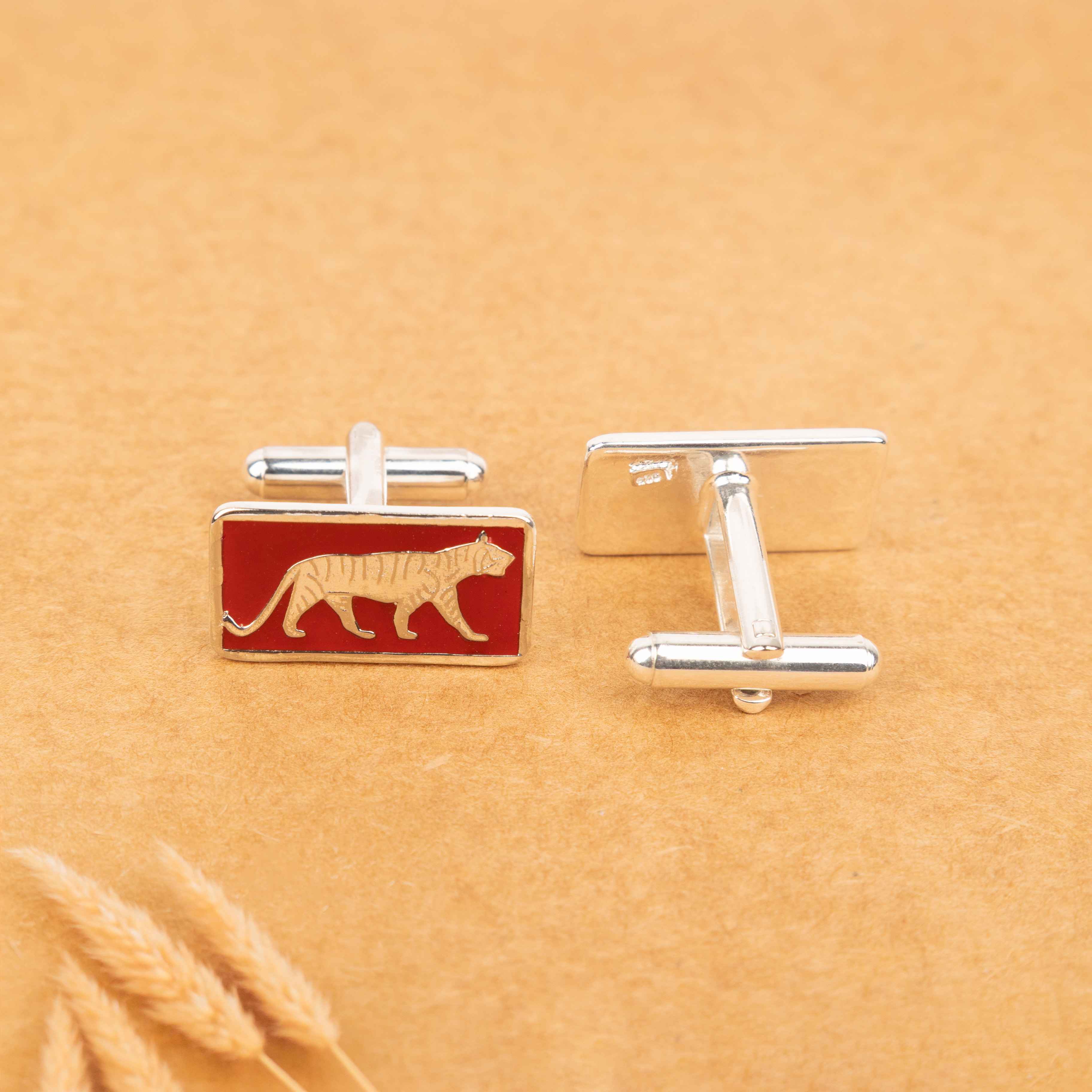 Mizoya Heritage Tiger Cufflinks