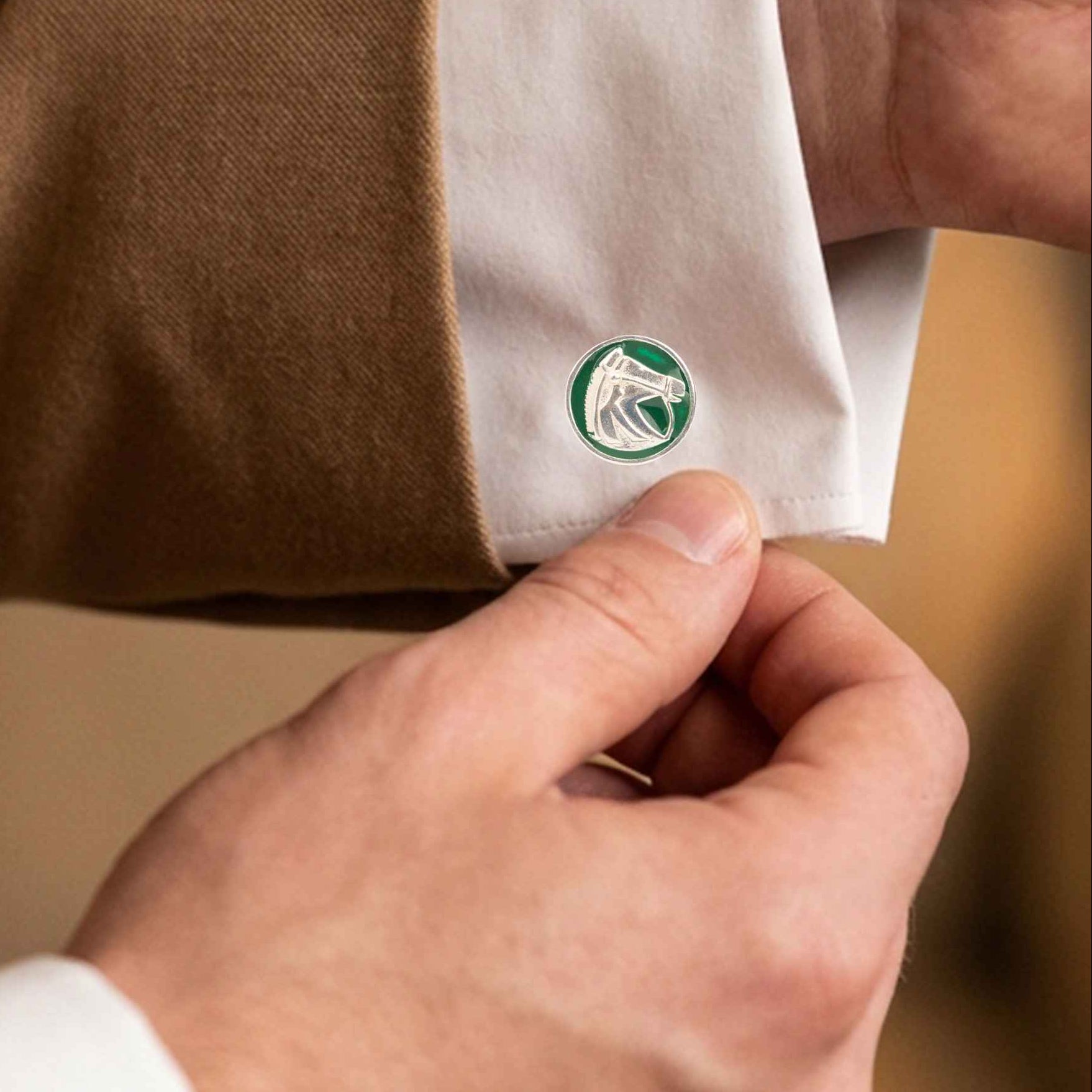 Mizoya Imperial Stallion Cufflink