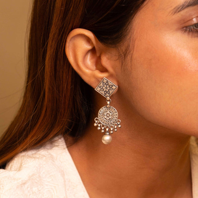 Mizoya Mandala Drop Earrings