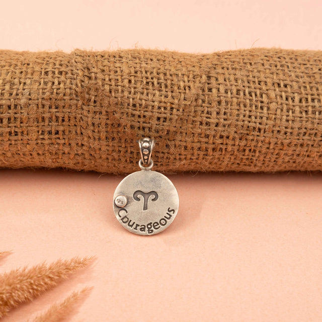 Moh Aries Sun Sign Pendant