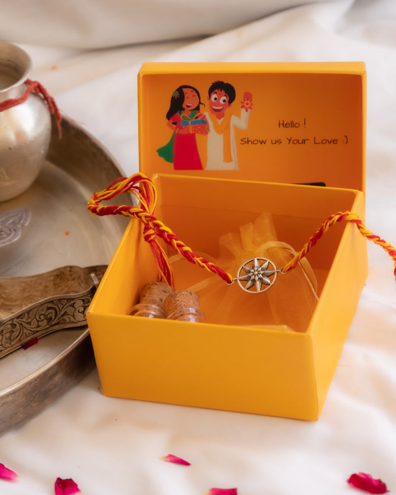 Moh Embossed Wanderlust Rakhi