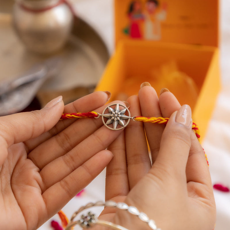 Moh Embossed Wanderlust Rakhi