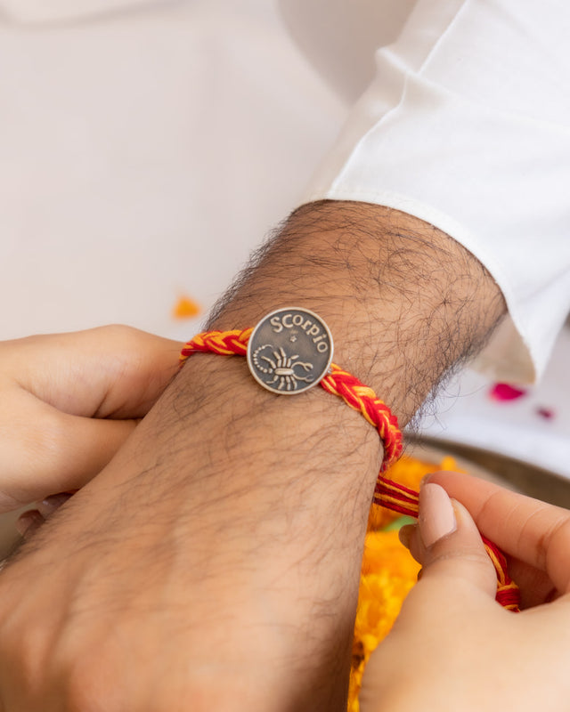 Moh Scorpio Sun Sign Brooch Cum Rakhi