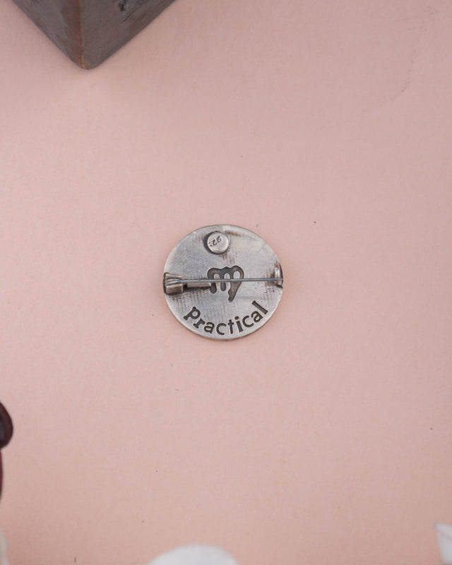 Moh Virgo Sun Sign Brooch