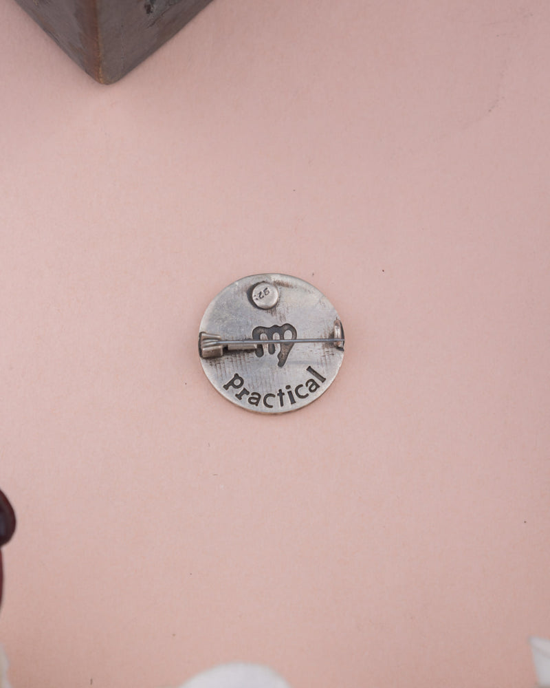 Moh Virgo Sun Sign Brooch