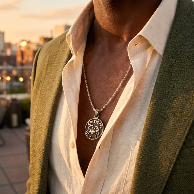 Moh Cancer Sun Sign Pendant