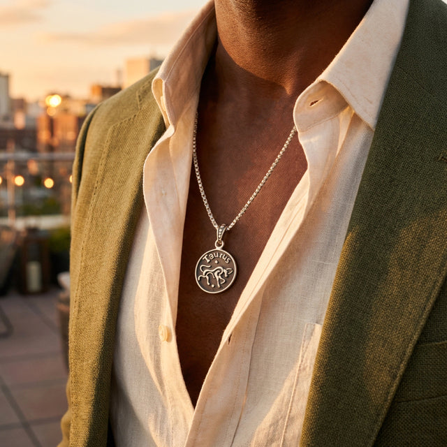 Moh Taurus Sun Sign Pendant
