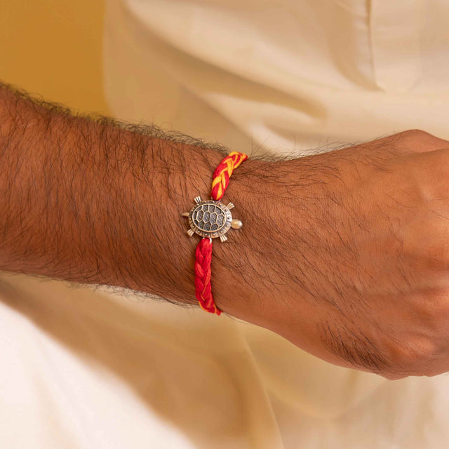 Moh Auspicious Tortoise Rakhi