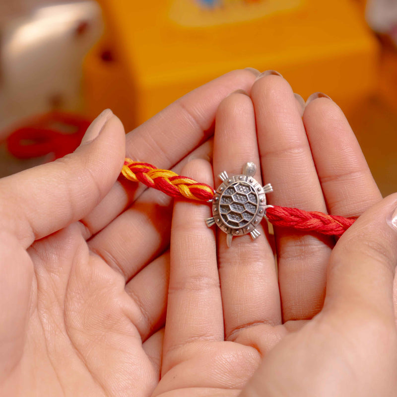 Moh Auspicious Tortoise Rakhi