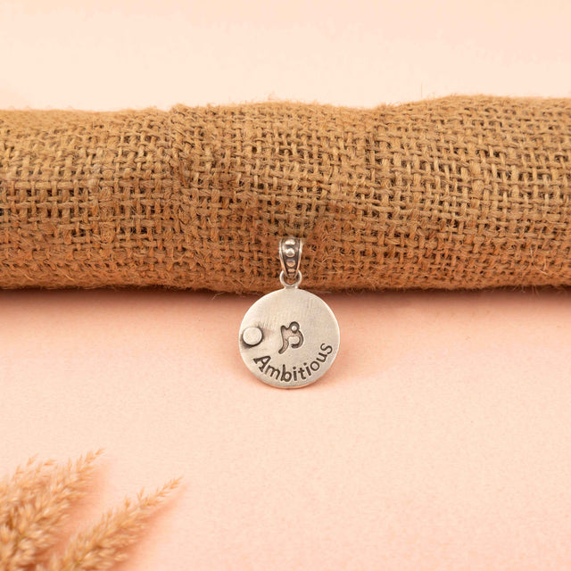 Moh Capricorn Sun Sign Pendant
