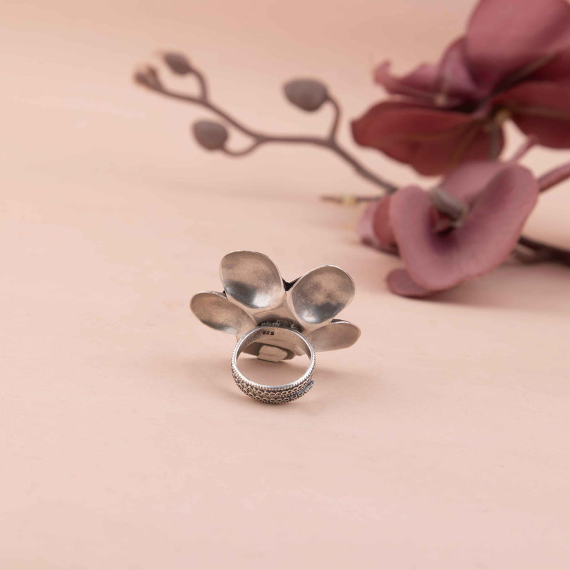 Moh Fine Rose Statement Ring
