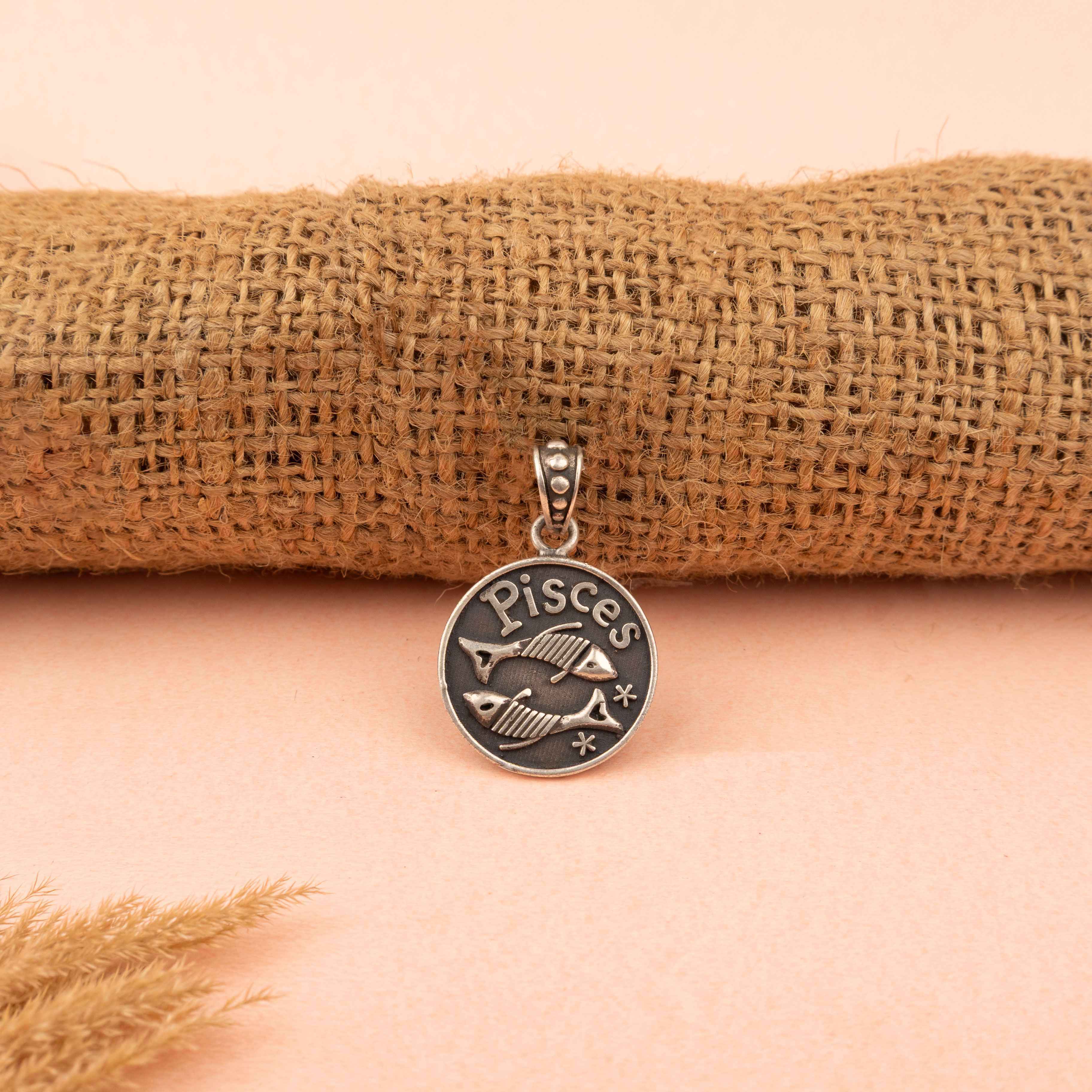 Moh Pisces Sun Sign Pendant