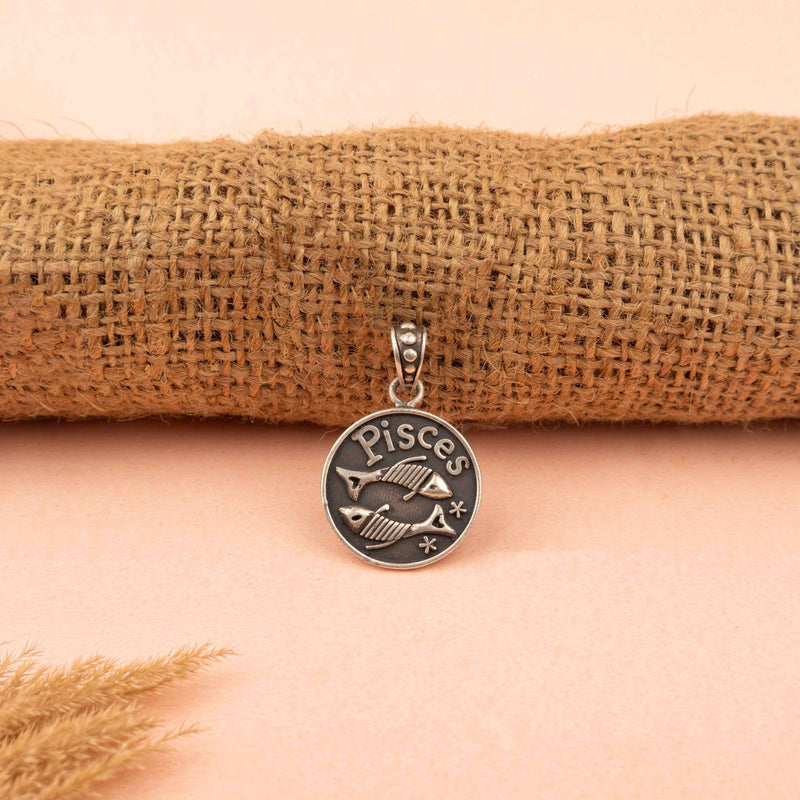 Moh Pisces Sun Sign Pendant