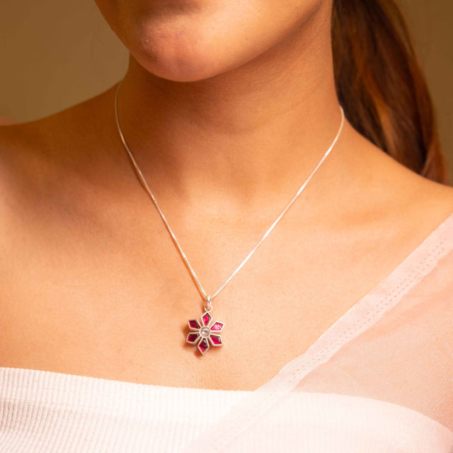 Moh Raani Kundan Phool Necklace