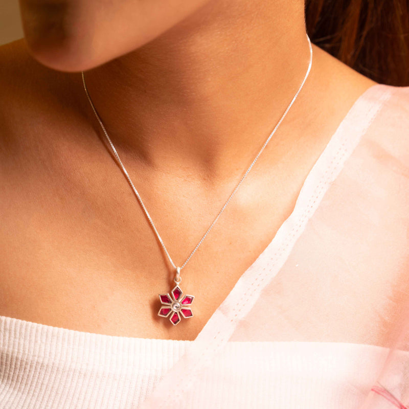 Moh Raani Kundan Phool Necklace