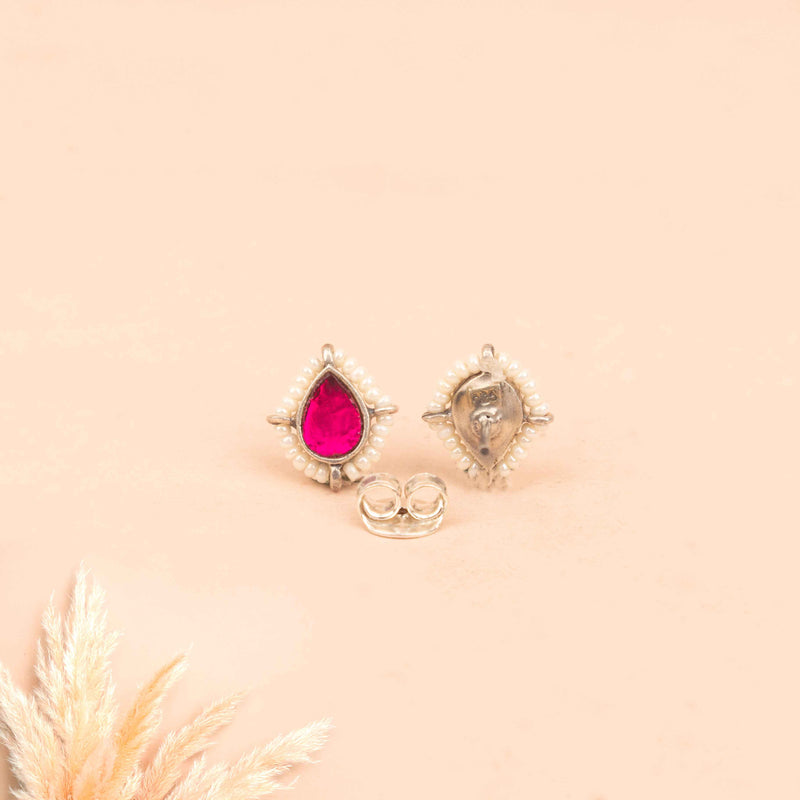 Moh Raani Kundan Shaahi Stud Earring