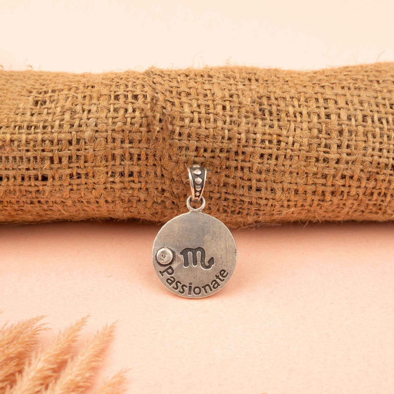 Moh Scorpio Sun Sign Pendant