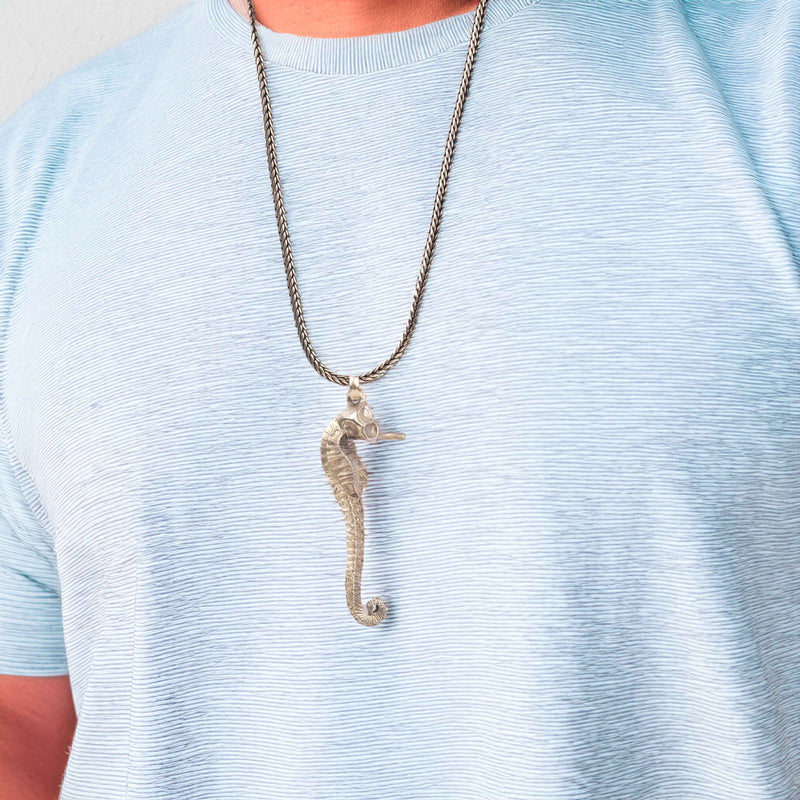 Ocean Whisper Seahorse Necklace