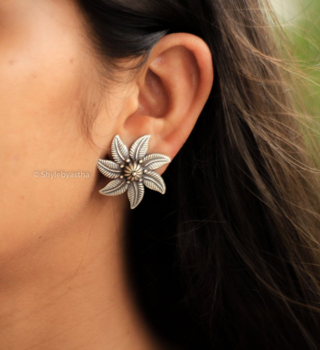 Adya Flower Studs