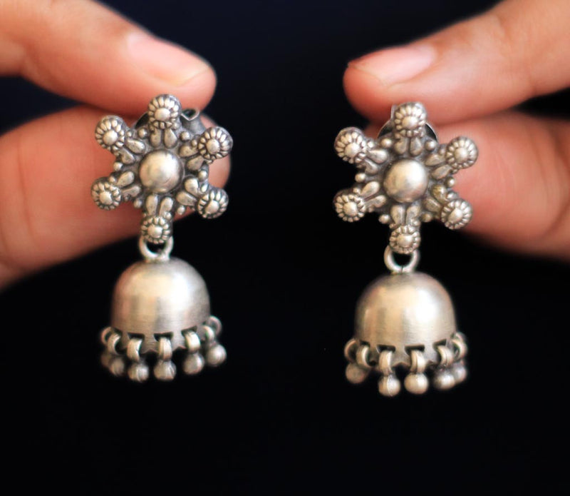 Adya Dana Art Motif Jhumkis
