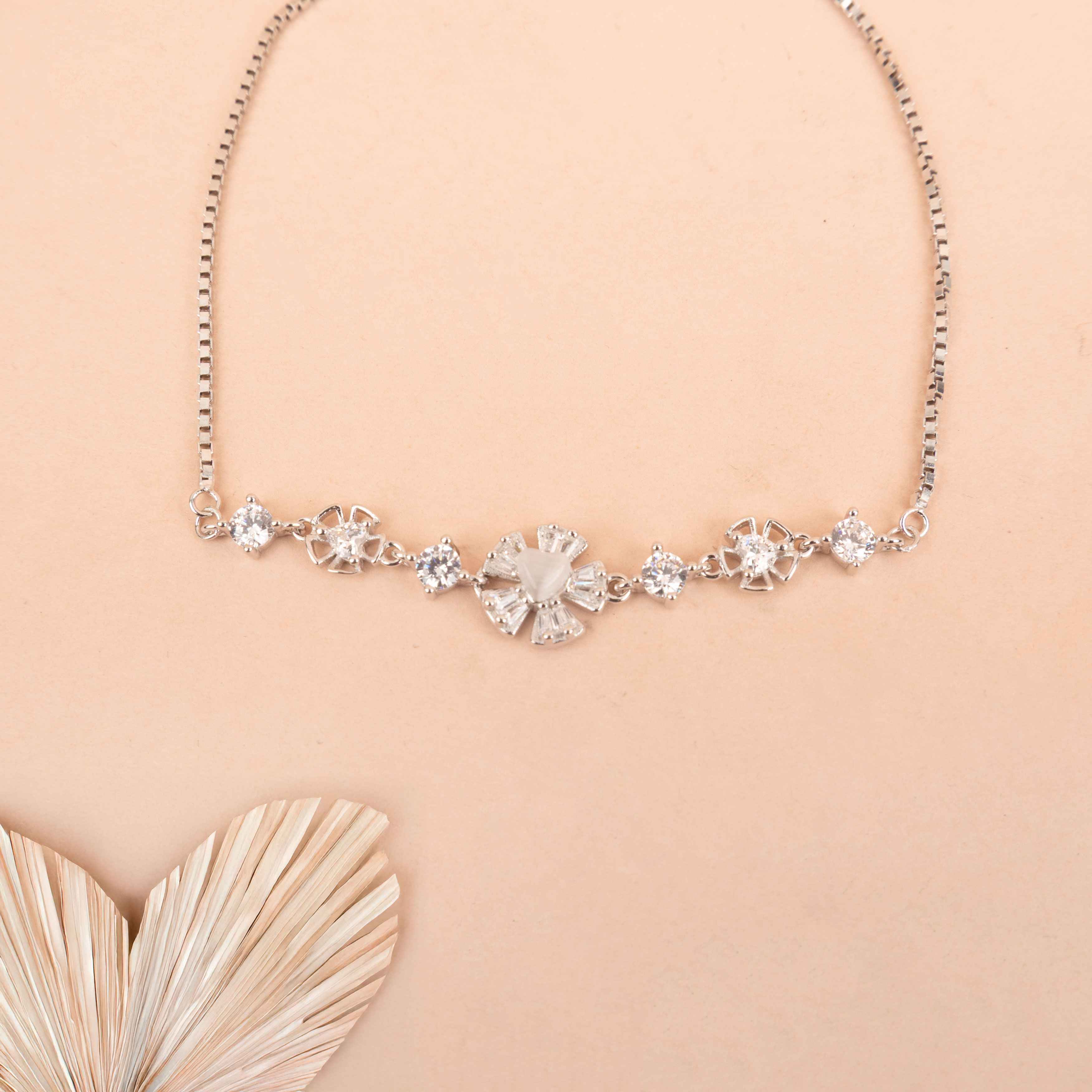 Qurbat Fine Floral Bracelet