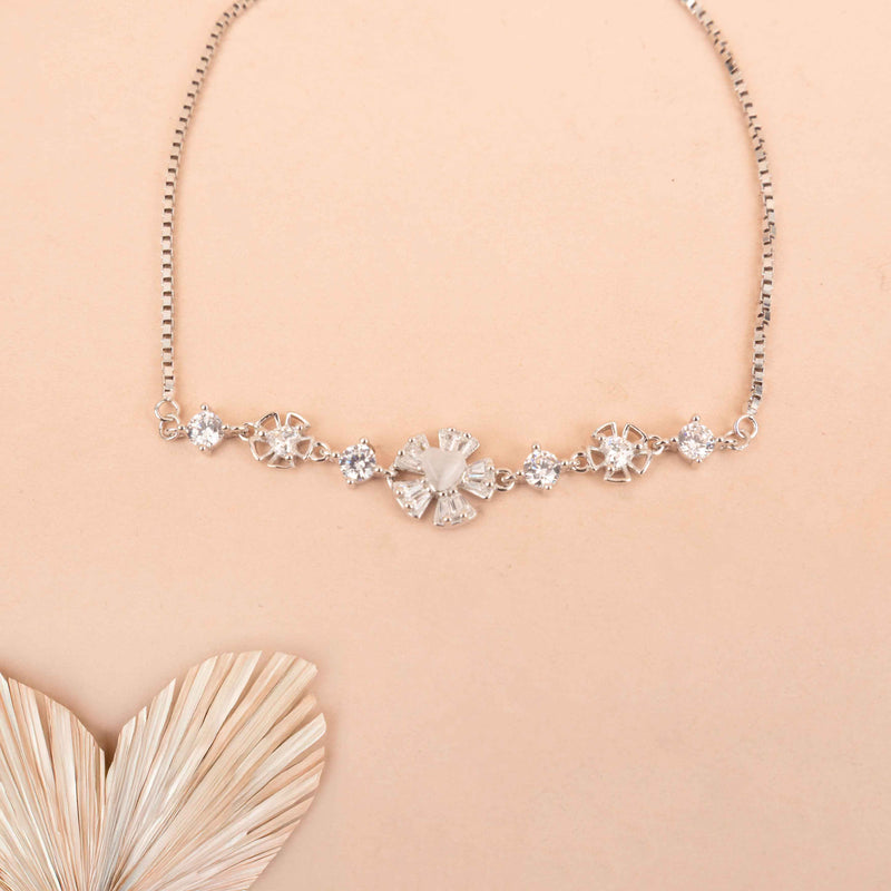 Qurbat Fine Floral Bracelet
