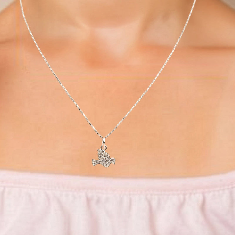 Radiant Dove Pendant