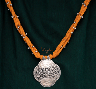 Mizoya Puwai Chitai ghughri Necklace