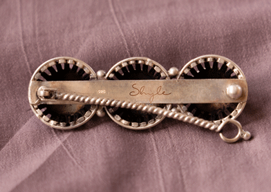 Anvaya Intricate Carved Embossed Hair Pin