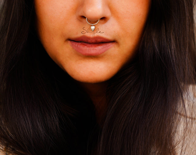 Moh Dangling Clip on Septum Ring