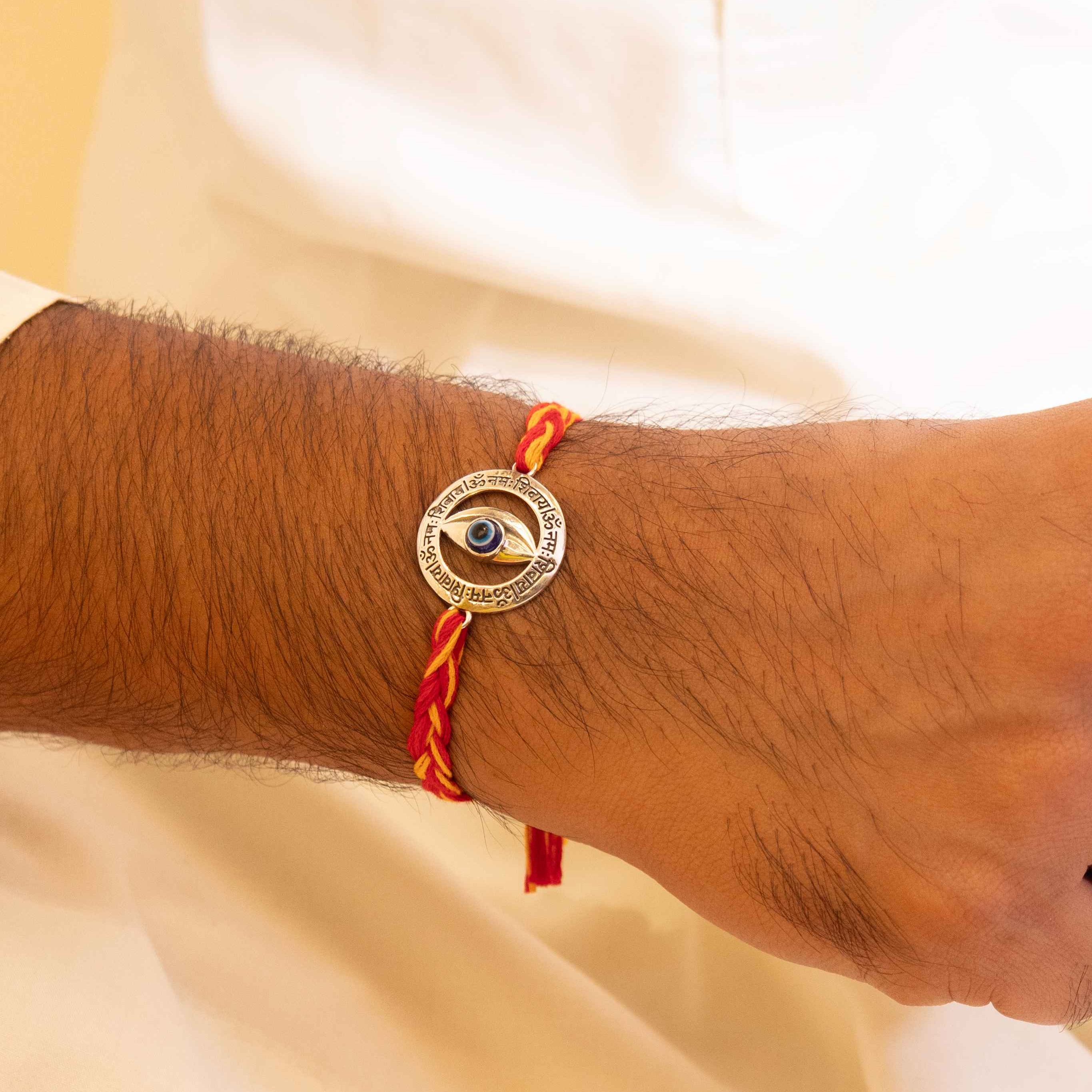 Shiva Trinetra Evil Eye Rakhi