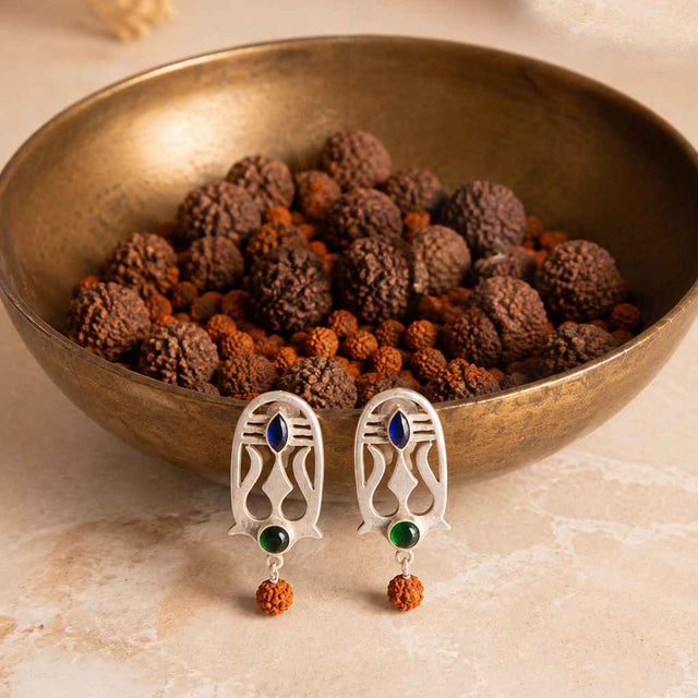 Shivoham Trishul Earring