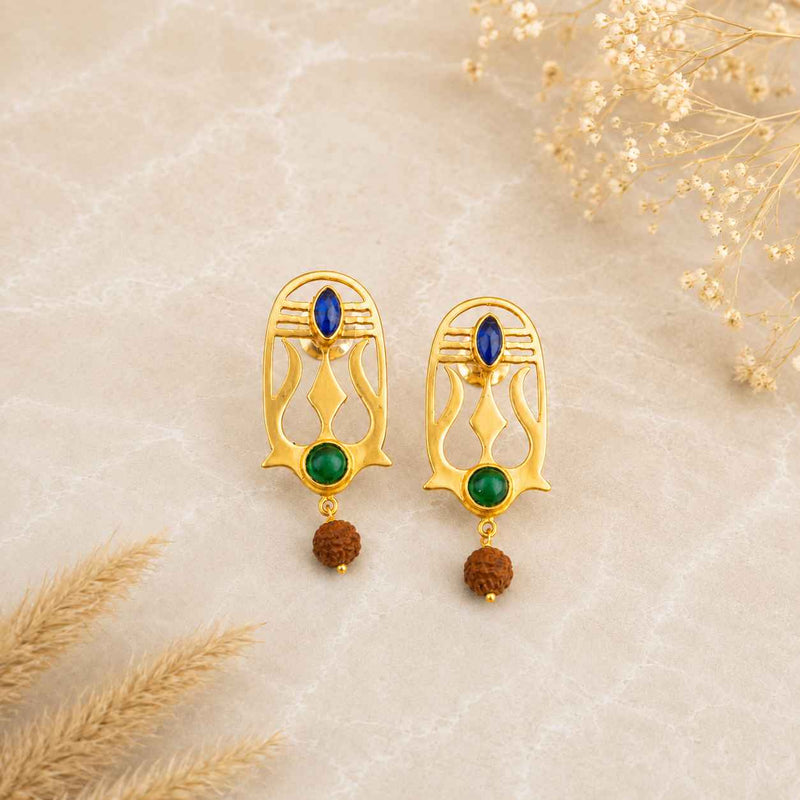 Shivoham Trishul Earring