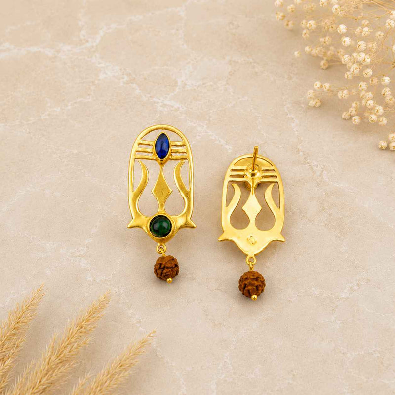 Shivoham Trishul Earring