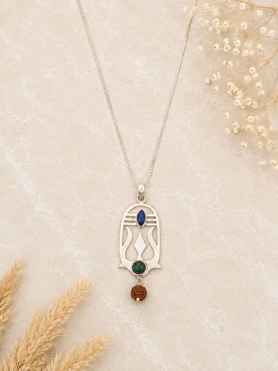 Shivoham Trishul Necklace Set