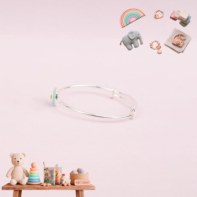 Soft Evil Eye Adjustable Baby Kada