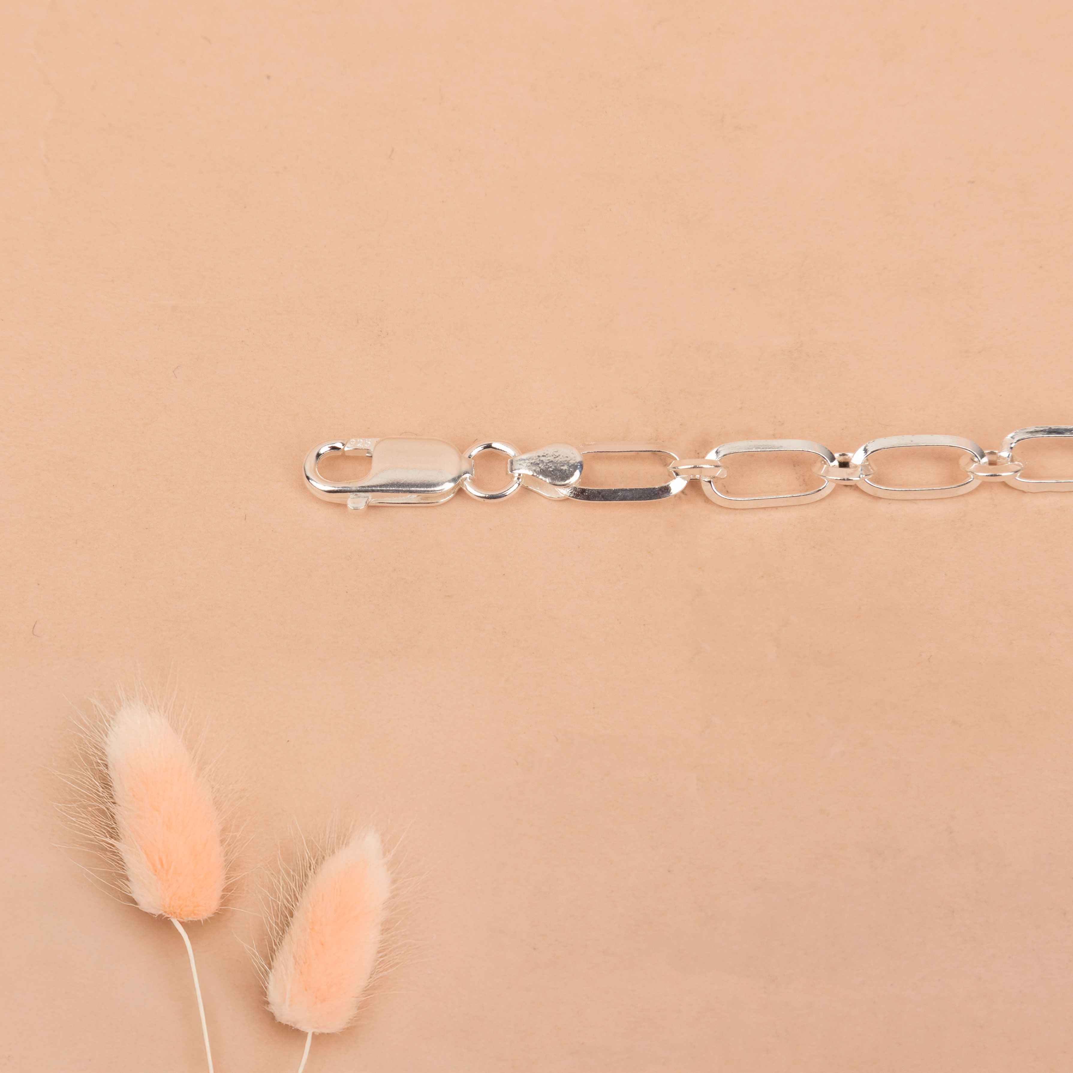 Sutra Flat Link Men Bracelet