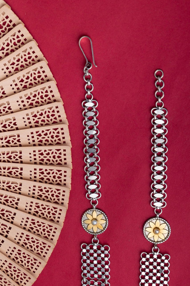 Tattva Intricate Dual Tone Classic Necklace