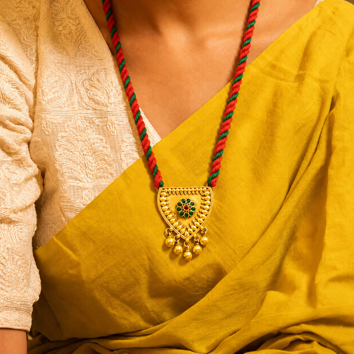 Tattva Heritage Petal Dori Necklace