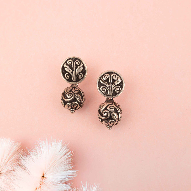 Tattva Chitai Ball Drop Sadabahaar Earring