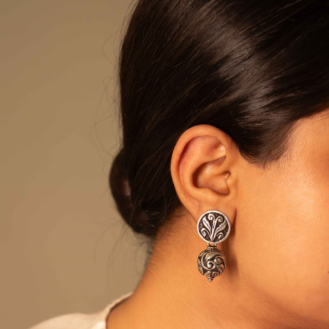 Tattva Chitai Ball Drop Sadabahaar Earring