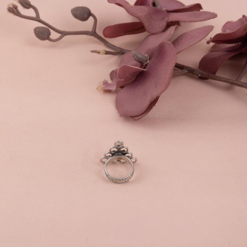 Tattva Intricate Triangle Jali Ring