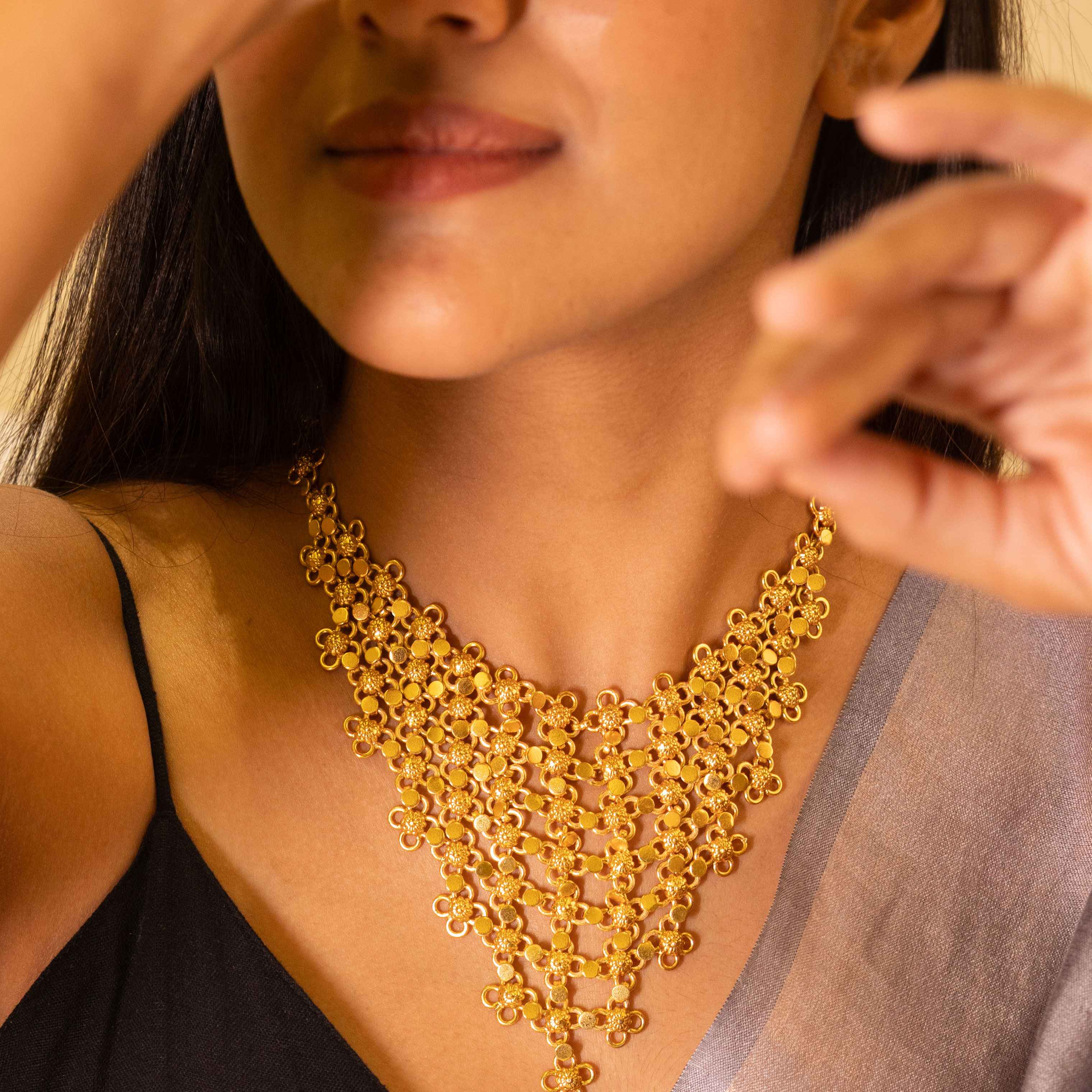 Tattva Intricate Versatile Jali Haar