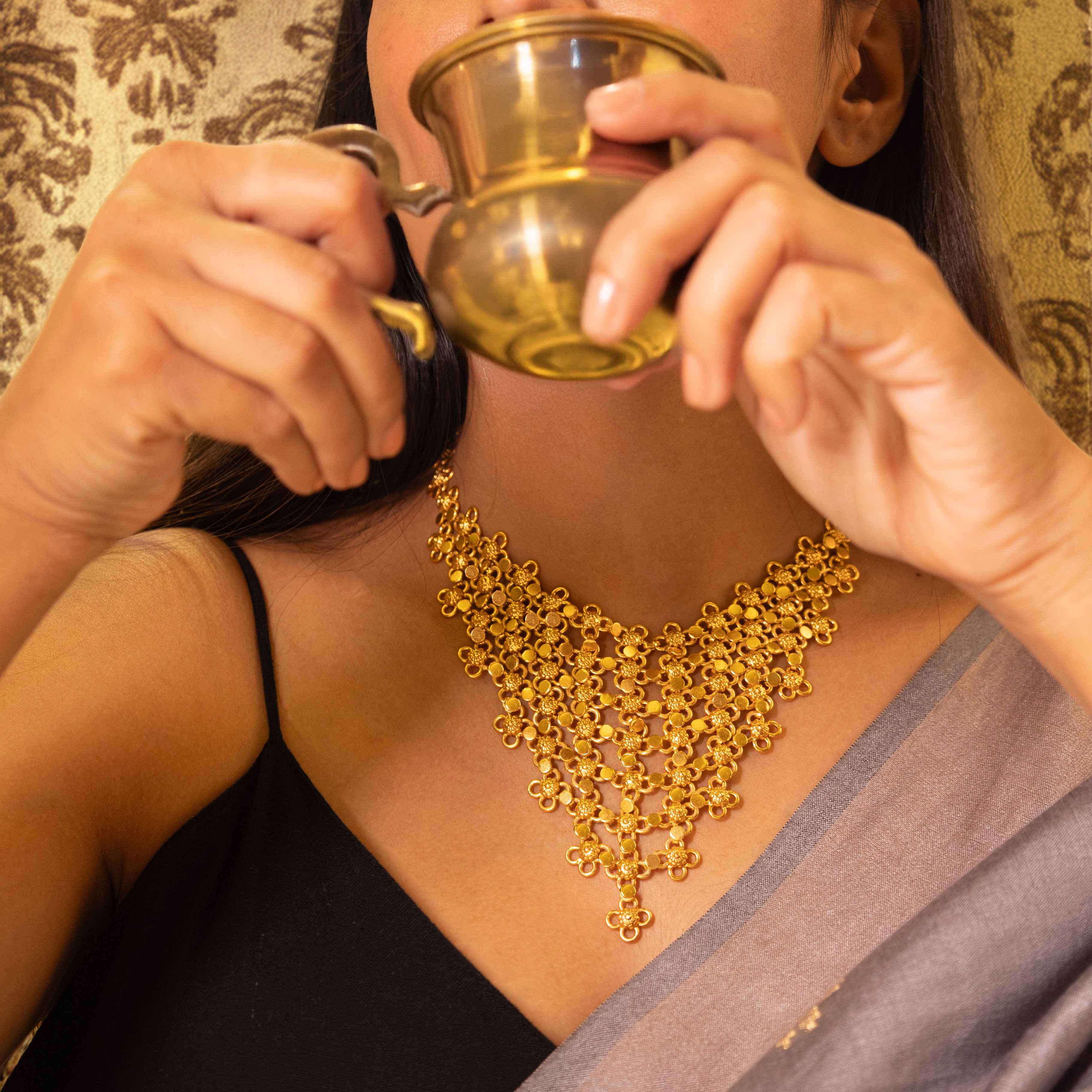 Tattva Intricate Versatile Jali Haar