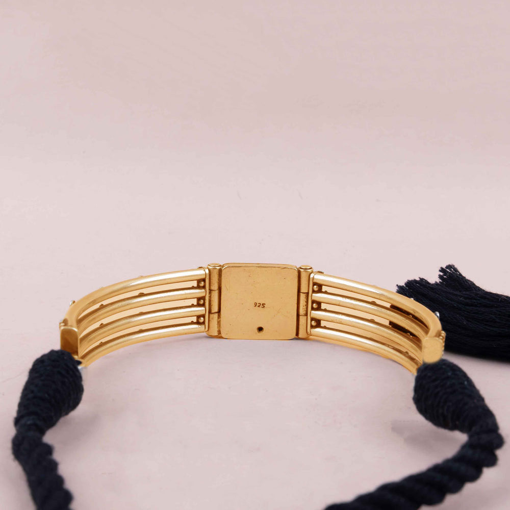 Tattva Vintage Inspired Classic Line Sequence Choker