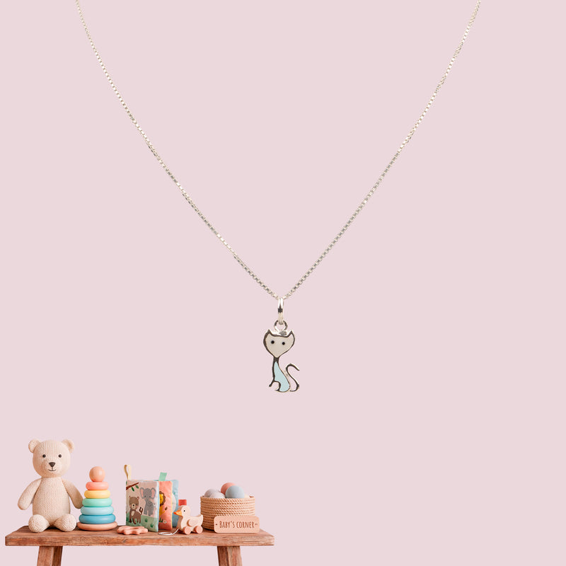 Tiny Kitty Pendant