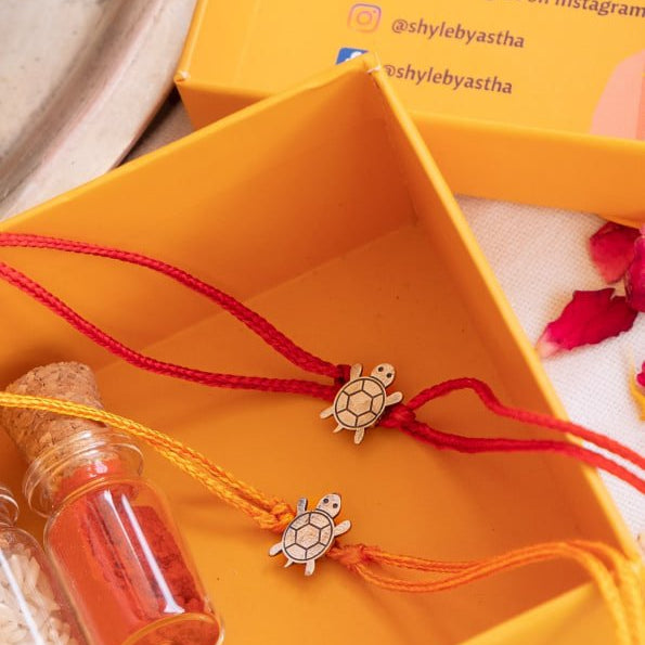 Anvaya Auspicious Tortoise Rakhi